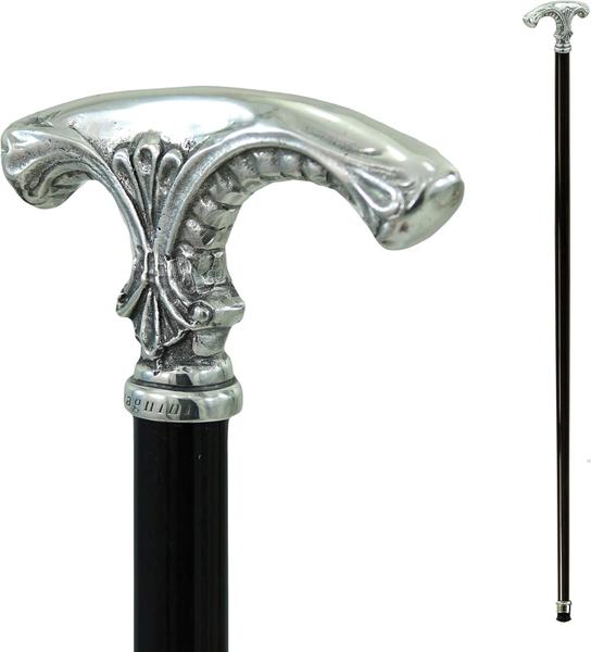 Silver Baroque Cane