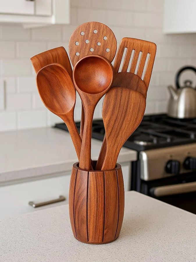 Sheesham Cooking Utensil Set